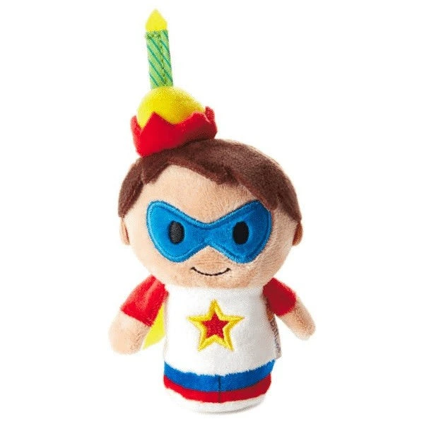 Hallmark Itty Bittys® Birthday Boy Hero Stuffed Plush 1 Hallmark Itty Bittys® Birthday Boy Hero Stuffed Plush