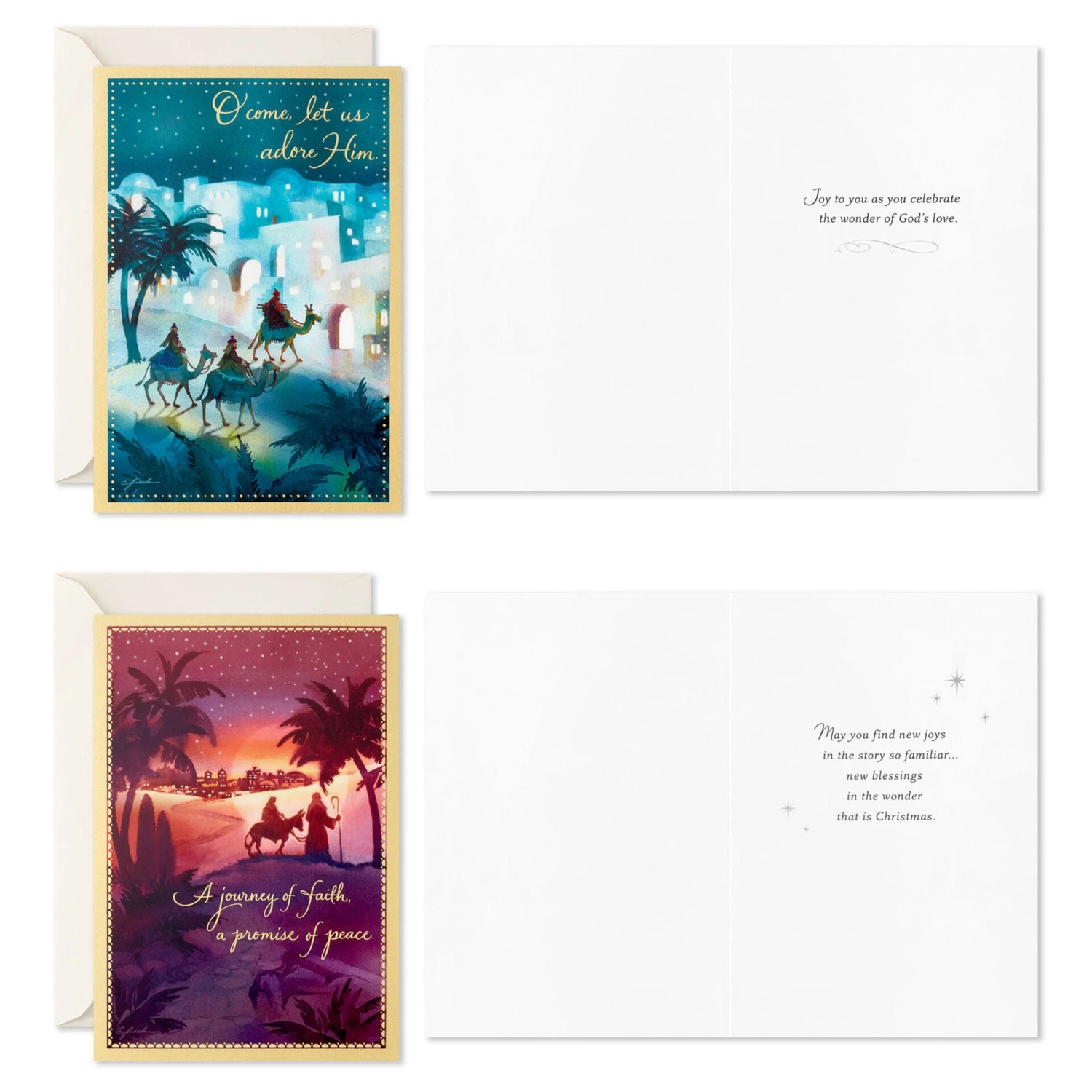 Hallmark True Meaning Of Christmas Boxed Christmas Cards Assortment, Pack Of 40 3 Hallmark True Meaning Of Christmas Boxed Christmas Cards Assortment, Pack Of 40 - Image 3