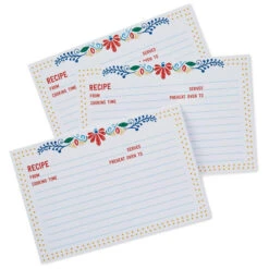 Hallmark Big Happy Life Recipe Refill Cards