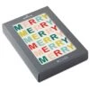 Hallmark Multicolor Merry Boxed Christmas Cards, Pack Of 16