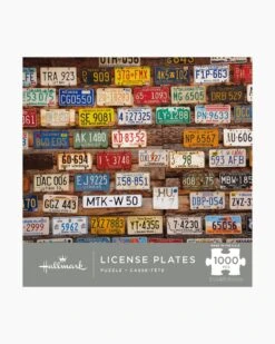 Hallmark License Plates 1,000-Piece Puzzle