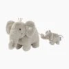 Hallmark Big And Little Elephant Singing Stuffed Animals With Motion