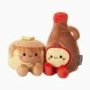 Hallmark Better Together Pancake And Syrup Magnetic Plush
