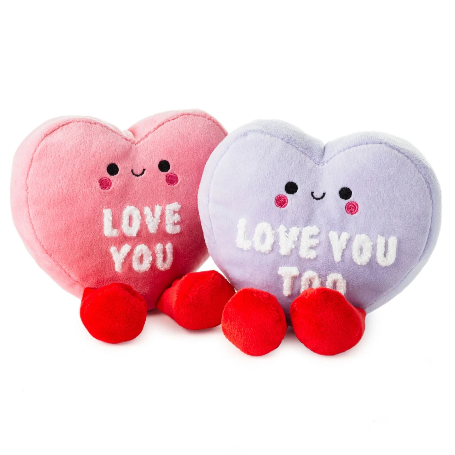 Hallmark Better Together Conversation Hearts Magnetic Plush, 4.75" 1 Hallmark Better Together Conversation Hearts Magnetic Plush, 4.75"