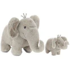 Hallmark 19 Hallmark -Hallmark Big and Little Elephant Singing Plush With Motion 1BBY4694 03