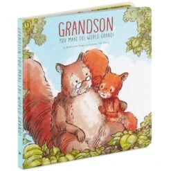 Hallmark Grandson, You Make The World Grand! Board Book