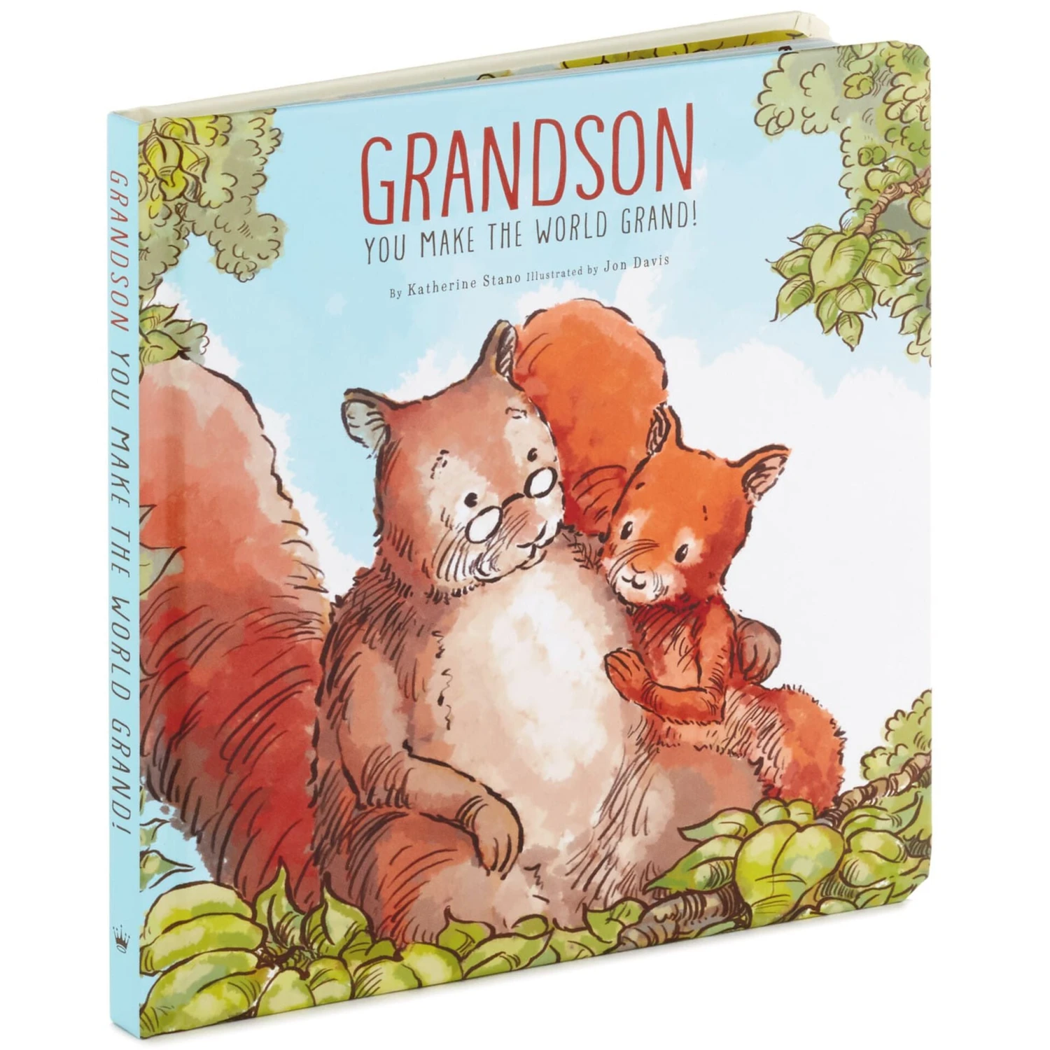 Hallmark Grandson, You Make The World Grand! Board Book 1 Hallmark Grandson, You Make The World Grand! Board Book