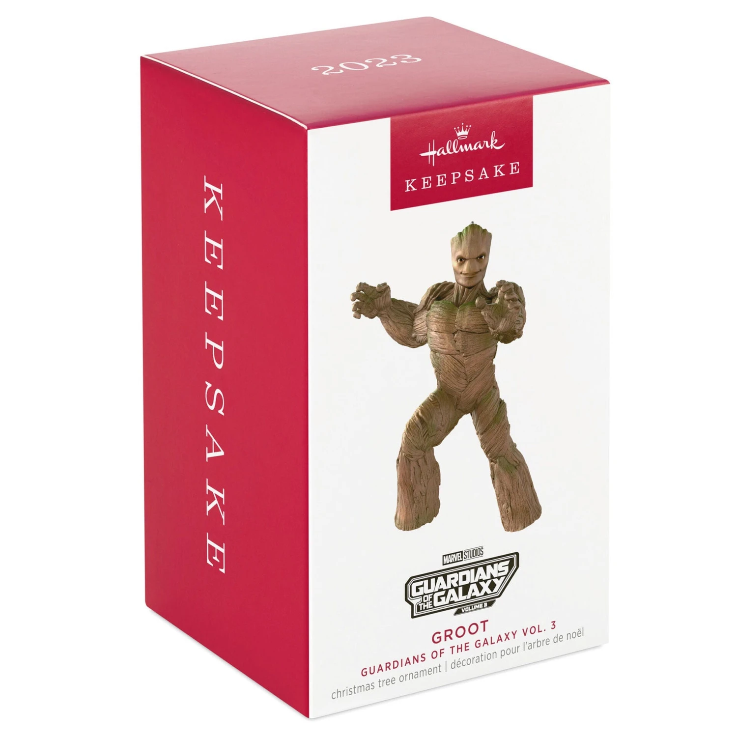 Hallmark Marvel Studios Guardians Of The Galaxy Vol. 3 Groot Ornament 1 Hallmark Marvel Studios Guardians Of The Galaxy Vol. 3 Groot Ornament