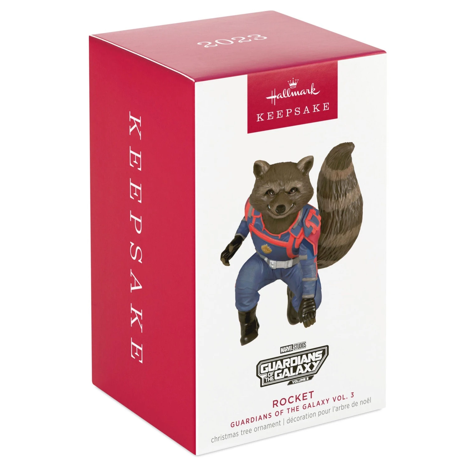 Hallmark Marvel Studios Guardians Of The Galaxy Vol. 3 Rocket Ornament 1 Hallmark Marvel Studios Guardians Of The Galaxy Vol. 3 Rocket Ornament