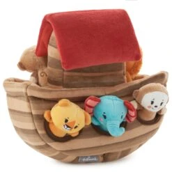 Hallmark Noah's Ark And Animals Plush Playset, 7 Pieces -Hallmark KFA2015 02