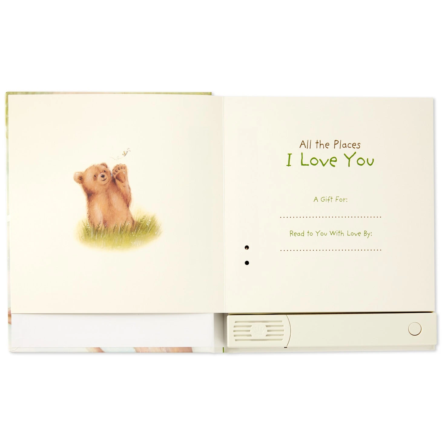 Hallmark All The Places I Love You Recordable Storybook With Music 3 Hallmark All The Places I Love You Recordable Storybook With Music - Image 3