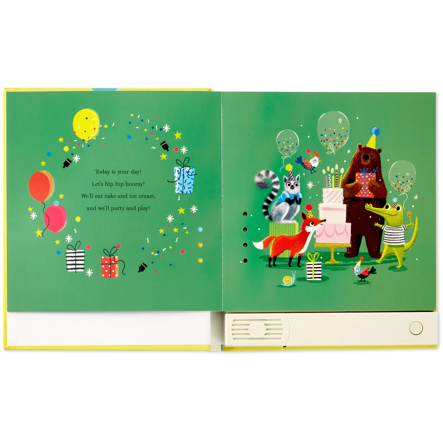 Hallmark Happy Birthday To You! Recordable Storybook With Music 5 Hallmark Happy Birthday To You! Recordable Storybook With Music - Image 5
