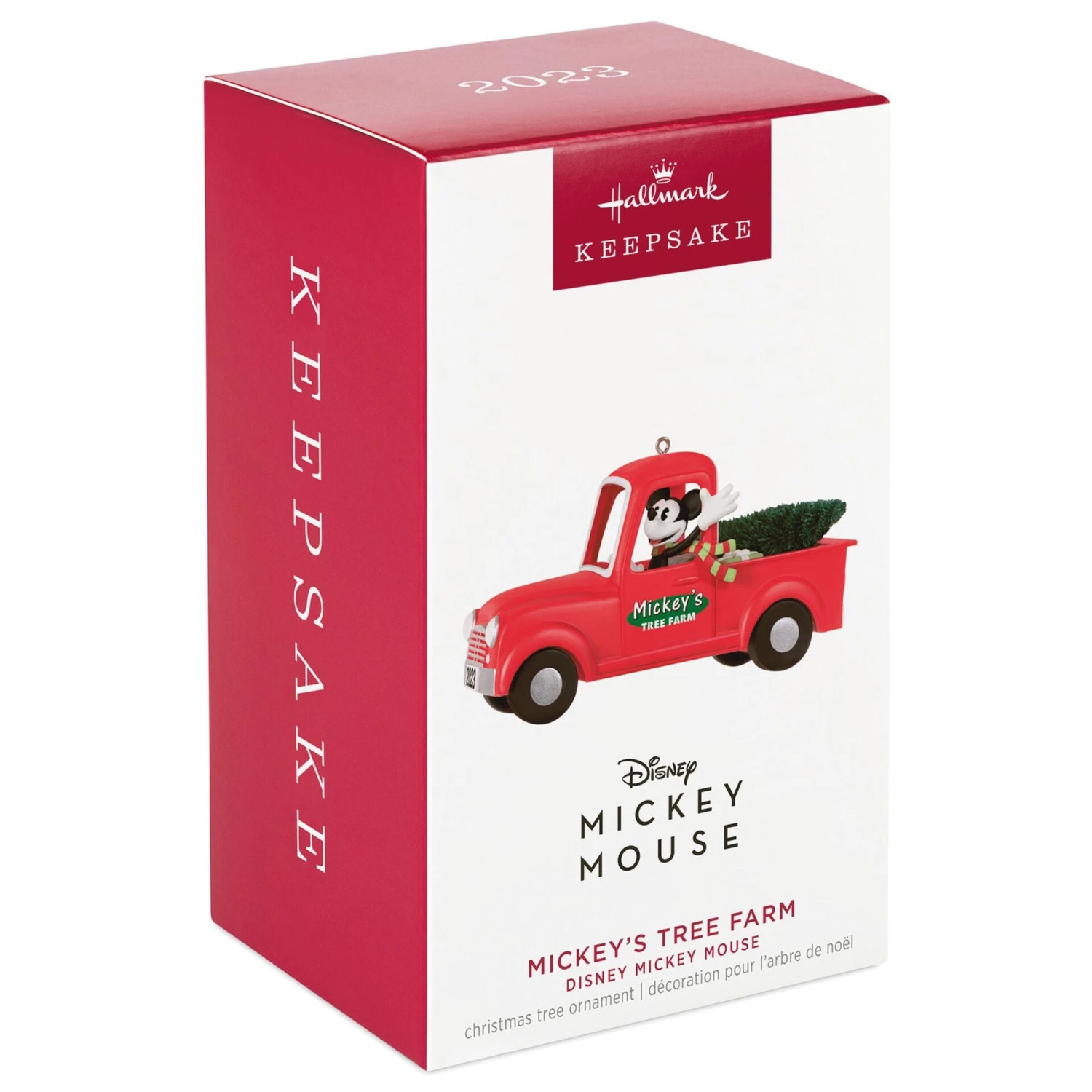 Hallmark Disney Mickey Mouse Mickey's Tree Farm 2023 Ornament 1 Hallmark Disney Mickey Mouse Mickey's Tree Farm 2023 Ornament