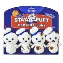 Itty BittysŽ Ghostbusters: Afterlife⢠Mini Stay Puft Marshmallows Plush, Set Of 4