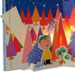 Hallmark Peanuts® A Charlie Brown Christmas Large Lighted Pop-Up Book With Sound -Hallmark Peanuts A Charlie Brown Christmas Book 1XKT1781 09