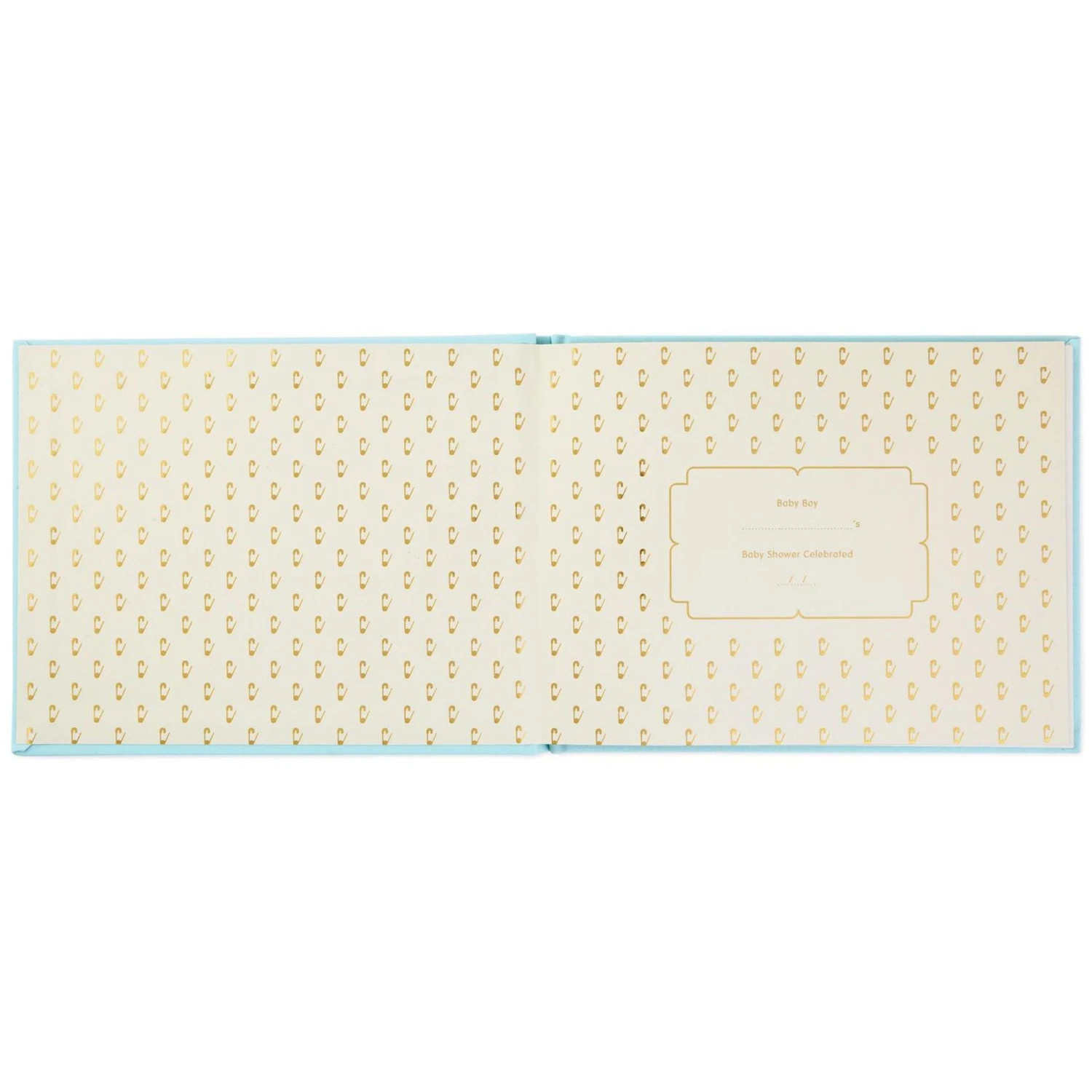 Hallmark Sweet Boy's Baby Shower Guest Book 2 Hallmark Sweet Boy's Baby Shower Guest Book - Image 2