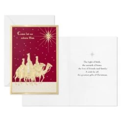Hallmark The Greatest Gifts Boxed Christmas Cards, Pack Of 40 -Hallmark The Greatest Gifts Boxed Christmas Cards 1BXX1024 03