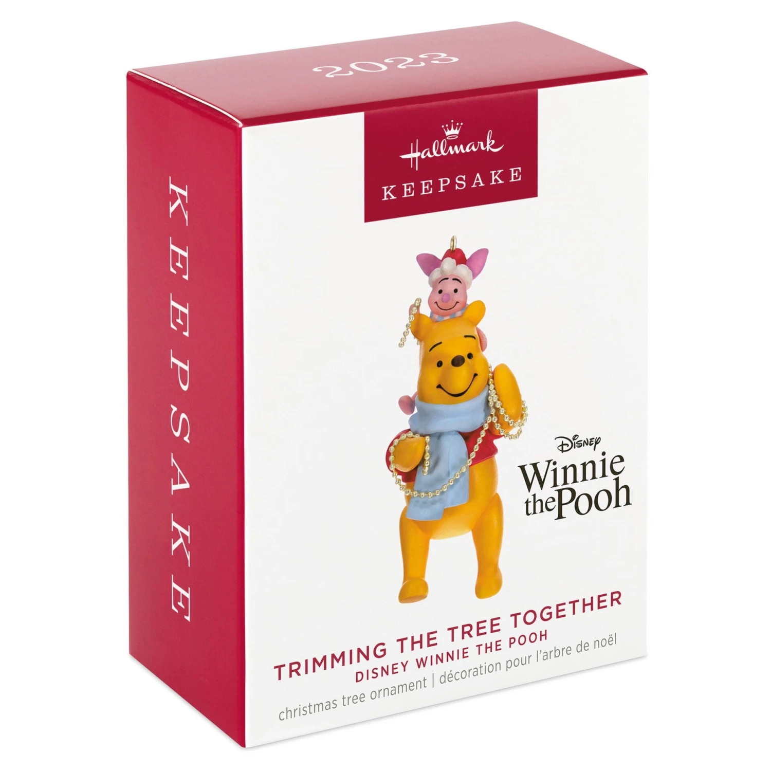 Hallmark Disney Winnie The Pooh Trimming The Tree Together Ornament 1 Hallmark Disney Winnie The Pooh Trimming The Tree Together Ornament