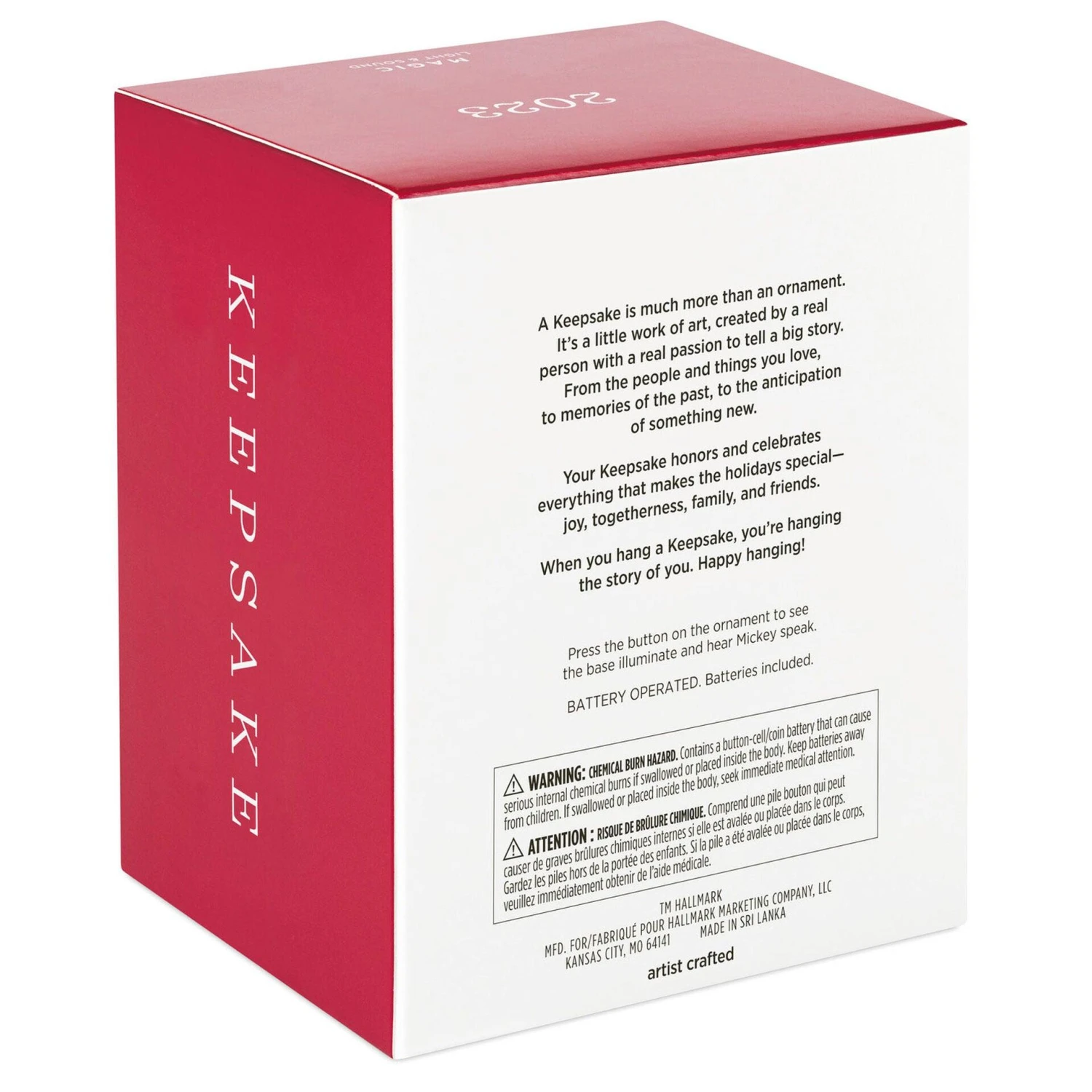 Hallmark Disney 100 Years Of Wonder Director Mickey Mouse Ornament With Light And Sound 2 Hallmark Disney 100 Years Of Wonder Director Mickey Mouse Ornament With Light And Sound - Image 2