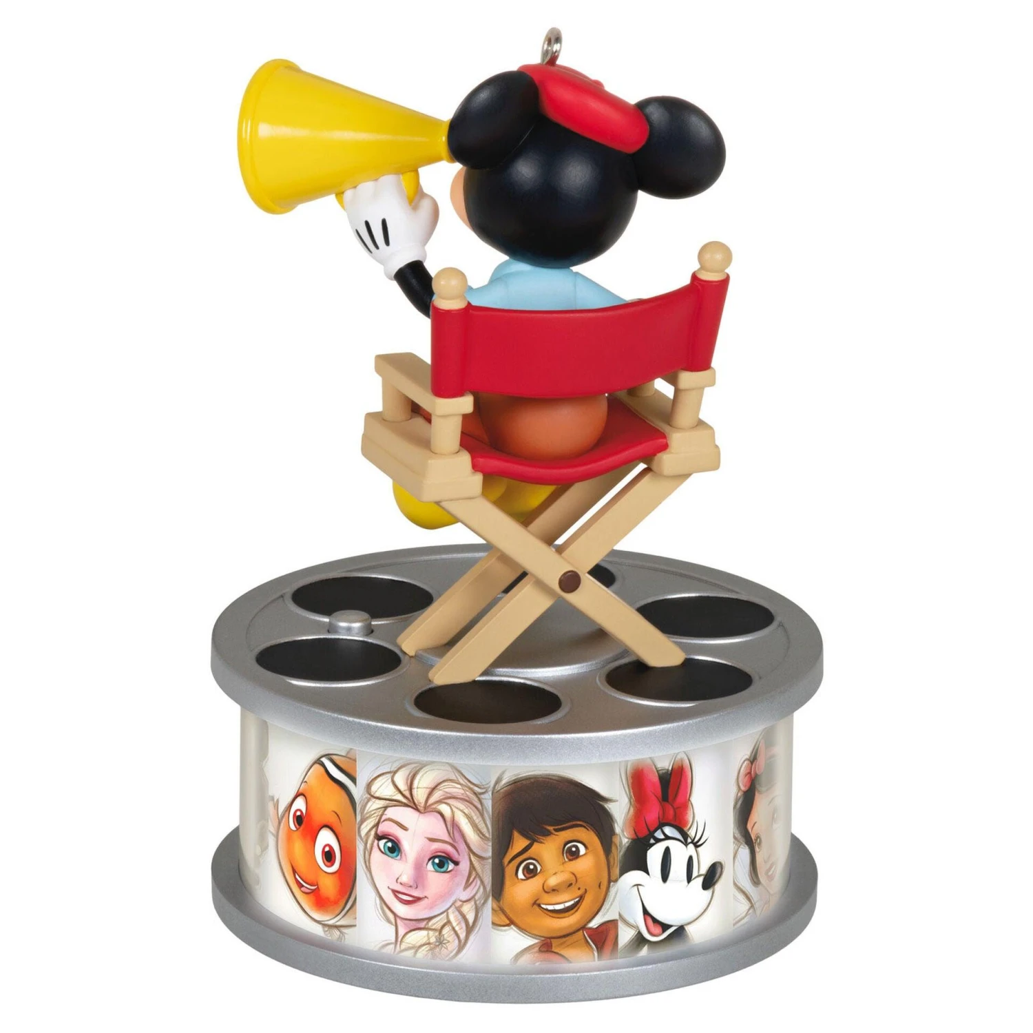 Hallmark Disney 100 Years Of Wonder Director Mickey Mouse Ornament With Light And Sound 4 Hallmark Disney 100 Years Of Wonder Director Mickey Mouse Ornament With Light And Sound - Image 4