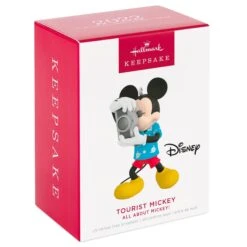 Hallmark Disney All About Mickey! Tourist Mickey Ornament