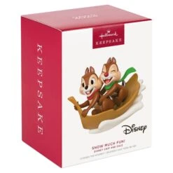 Hallmark Disney Chip And Dale Snow Much Fun! Ornament