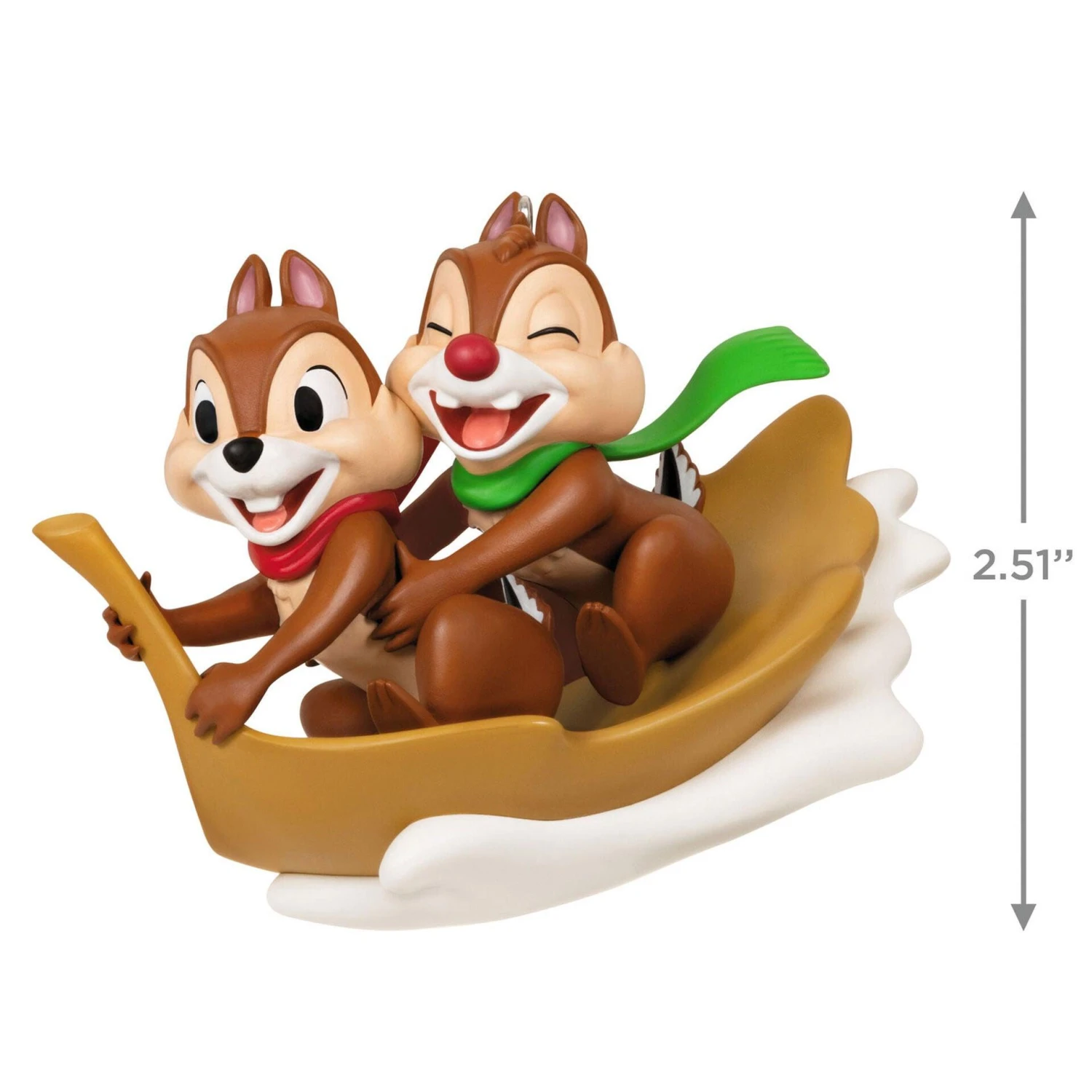 Hallmark Disney Chip And Dale Snow Much Fun! Ornament 6 Hallmark Disney Chip And Dale Snow Much Fun! Ornament - Image 6