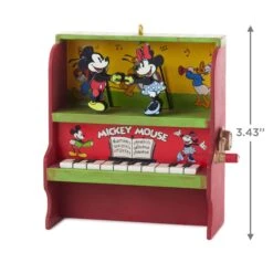 Hallmark Disney Mickey And Minnie Let's Dance! Musical Ornament With Motion -Hallmark disney mickey and minnie let s dance musical ornament with motion 3 33074962268344
