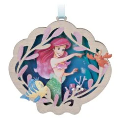 Hallmark Disney The Little Mermaid Ariel And Friends Papercraft Ornament 8 Hallmark Disney The Little Mermaid Ariel And Friends Papercraft Ornament -Hallmark disney the little mermaid ariel and friends papercraft ornament 3 33074958926008
