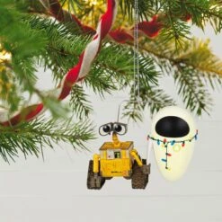 Hallmark Disney/Pixar Wall-E 15th Anniversary Wall-E And Eve Ornament -Hallmark disneypixar wall e 15th anniversary wall e and eve ornament 5 33074951848120