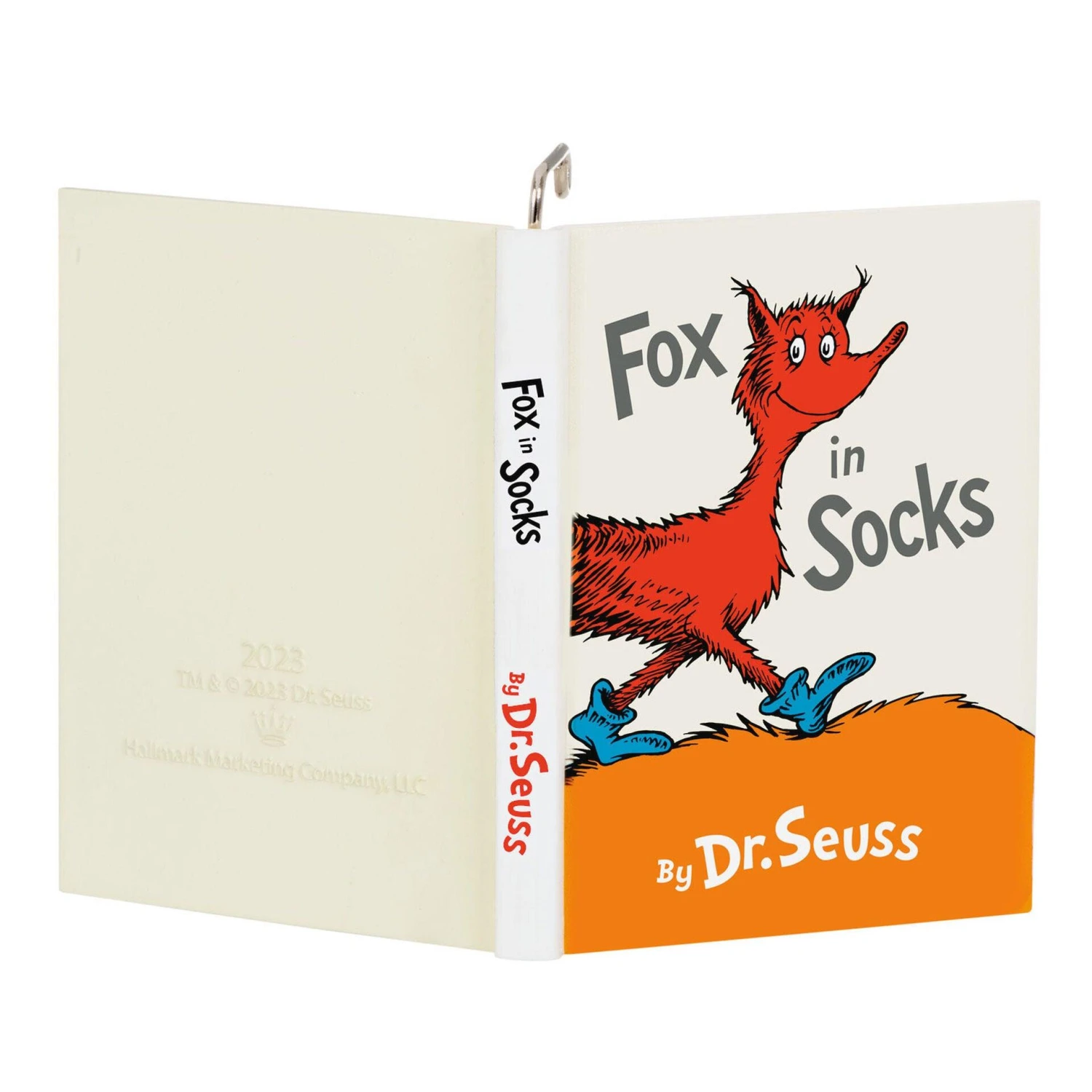 Hallmark Dr. Seuss's Fox In Socks™ Who Sews Whose Socks? Ornament 4 Hallmark Dr. Seuss's Fox In Socks™ Who Sews Whose Socks? Ornament - Image 4