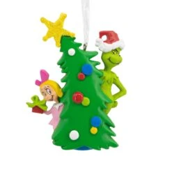Dr. Seuss's How The Grinch Stole Christmas!⢠Grinch With Cindy-Lou Who Hallmark Ornament