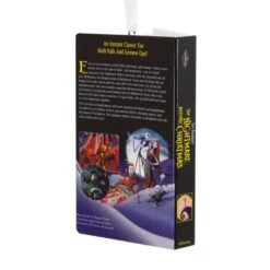 Hallmark Disney Tim Burton's The Nightmare Before Christmas Movie Retro Video Cassette Case Christmas Ornament -Hallmark hallmark disney tim burton s the nightmare before christmas movie retro video cassette case christmas ornament 3