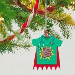 Hallmark Healthcare Hero Scrubs Fabric Ornament -Hallmark healthcare hero scrubs fabric ornament 4 33074582782136