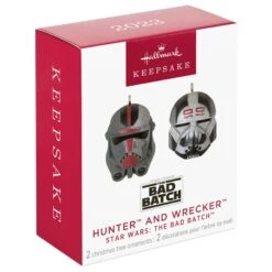 Hallmark Mini Star Wars: The Bad Batch™ Hunter™ And Wrecker™ Ornaments, Set Of 2