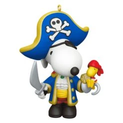 Hallmark Peanuts® Spotlight On Snoopy Pirate Snoopy Ornament -Hallmark peanuts r spotlight on snoopy pirate snoopy ornament 3 33074943393976