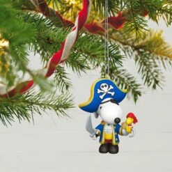 Hallmark Peanuts® Spotlight On Snoopy Pirate Snoopy Ornament -Hallmark peanuts r spotlight on snoopy pirate snoopy ornament 6 33074944934072