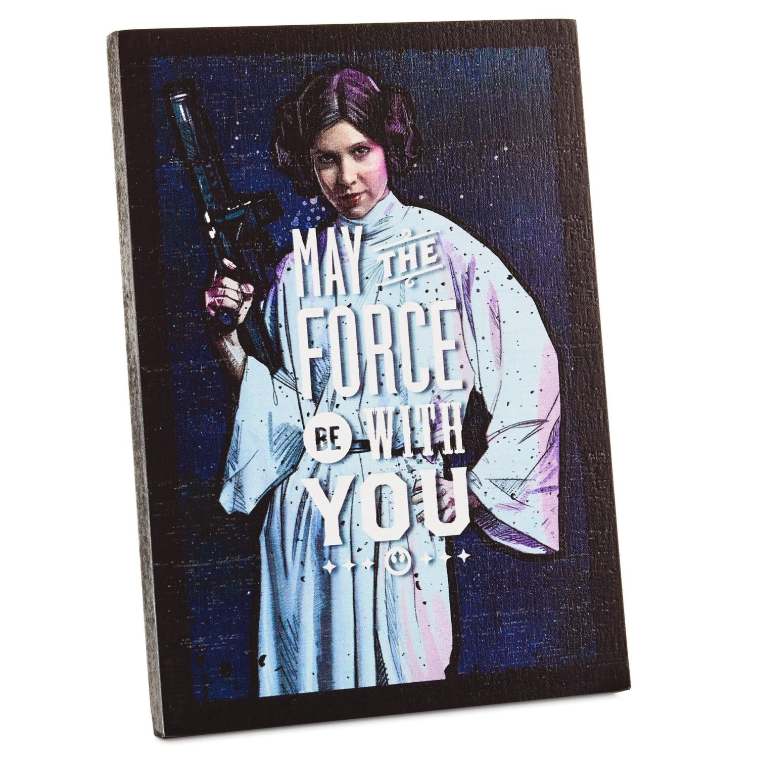 Hallmark Princess Leia™ Wood Quote Sign, 5x7