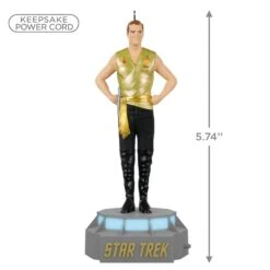 Hallmark Star Trek™ Mirror, Mirror Collection Captain James T. Kirk Ornament W Light And Sound