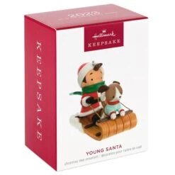 Hallmark Young Santa Ornament